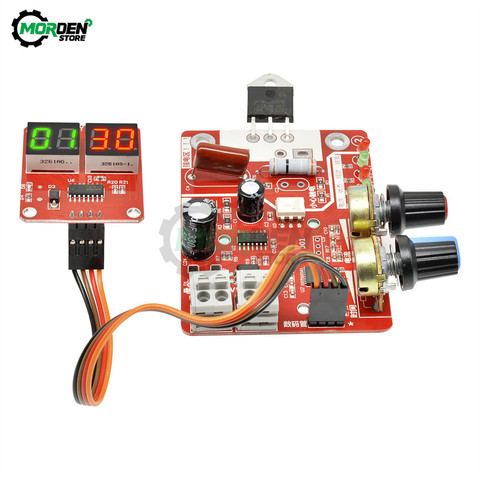 40A/100A Digital Display Spot Welding Machine Control Board Welder Transformer Controller Board Timing Current Time Current ► Photo 1/6