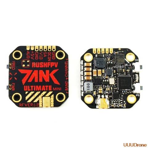 RUSH TANK Ultimate MINI 5.8GHz 48CH RaceBand 0/25/200/500/800mW Switchable 20x20 Stackable FPV Transmitter VTX For RC Drone ► Photo 1/6