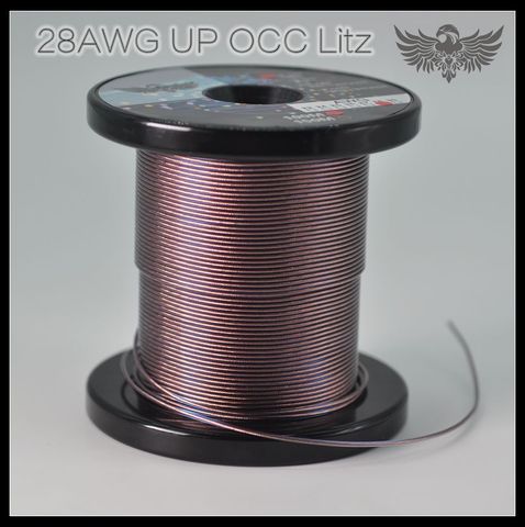 Litz OCC   Headphone Upgrade Line 7N UP-OCC COPPER 28AWG MMCX  UPOCC 99.99998%  LIZT Independent shielding neotech ► Photo 1/3