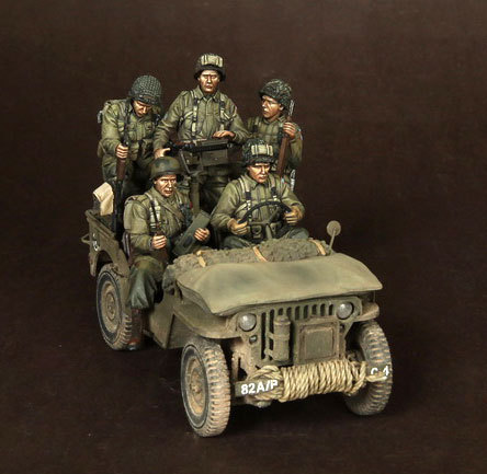 1/35 Resin Figure Model Kit Unassambled Unpainted//1089(no car) ► Photo 1/5