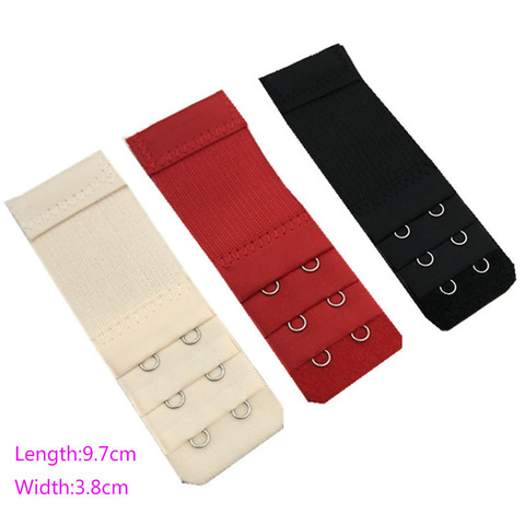 1PC Bra Extender For Women's 2 Hook Elastic Bra Extension Strap Hook Clip Expander Adjustable Belt Buckle Intimates ► Photo 1/6