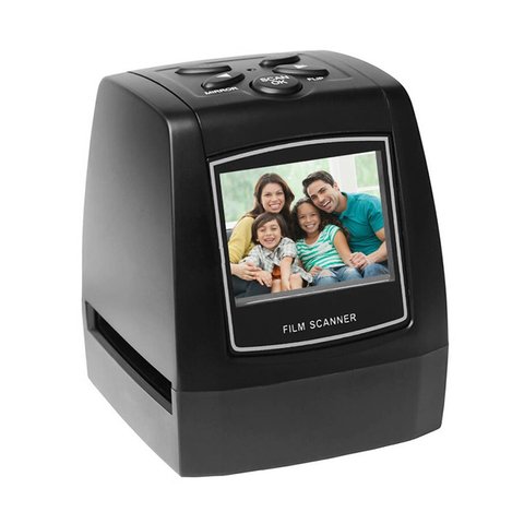 Protable Negative Film Scanner 35mm 135mm Slide Film Converter Photo Digital Image Viewer with 2.4