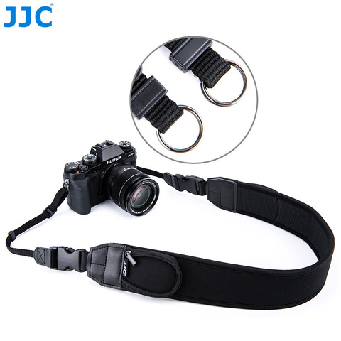 JJC Adjustable Quick Release Comfy Camera Shoulder Neck Strap for Sony 7 A7S A7R Mark II III Fujifilm X-T3 X-T2 X-Pro2 X-Pro1 ► Photo 1/6