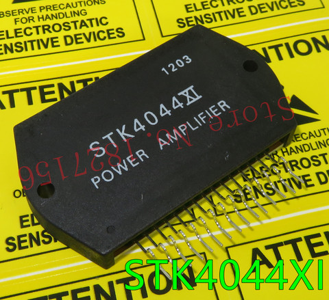 original; STK4044XI STK4044 XI - AF Power Amplifier (Split Power Supply) (100 W min, THD = 0.008%) ► Photo 1/2