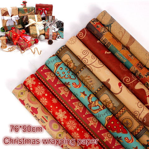 Christmas Gift Wrapping Paper Birthday Party Wedding DIY Craft