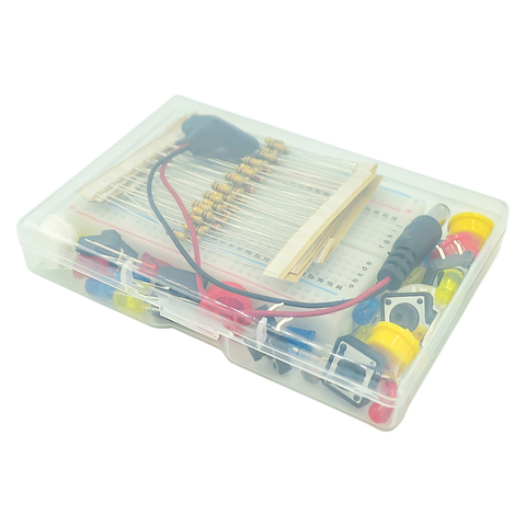 Starter Kit For Uno R3 Mini Breadboard Led Jumper Wire Button For