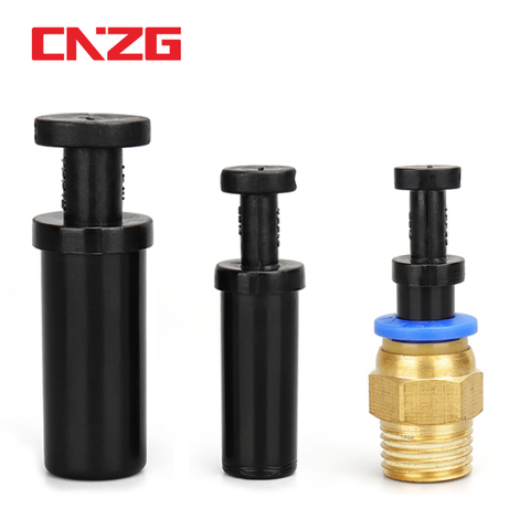 5PCS /Lot Pneumatic Blanking Pipe Plug Plugs  Air Hose Tube Push Fit Connector Plastic  pp4 pp6 pp8 pp10 4mm 6mm 8 10 12 ► Photo 1/6