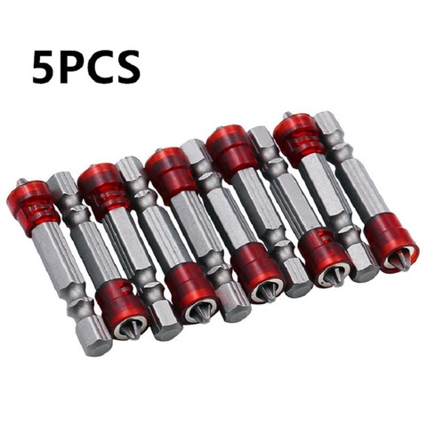 1/3/5Pcs 48mm S2 Alloy PH2 Phillips Magnetic Screwdriver Bits 1/4 Inch Hex Shank Drywall ScrewdriverHand Electric Screw Tool ► Photo 1/6