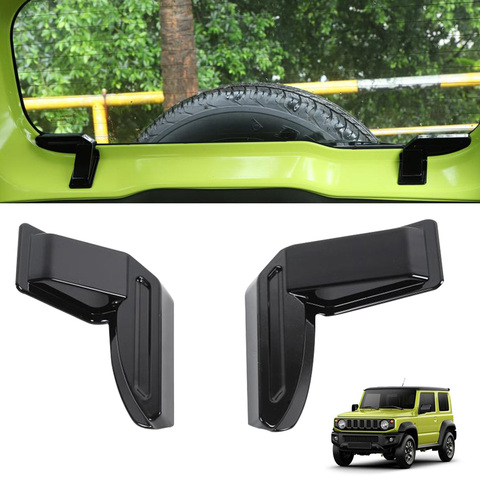 New Hot 2PCS Black ABS Rear Windshield Heating Wire Protection Cover For Suzuki Jimny Sierra JB64 JB74 2022 Demister Cover ► Photo 1/6