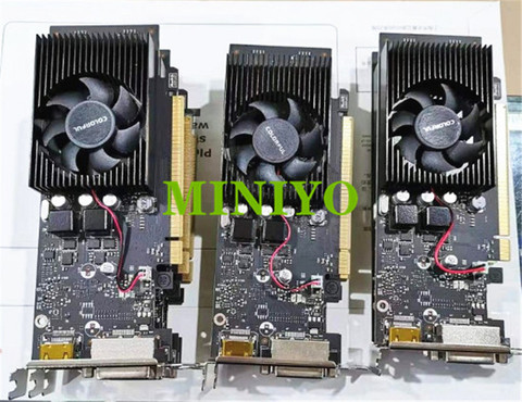 For Colorful video graphics card GT1030 LP 2G DDR5 DVI HDMI PCI-E  8CM Low profile Graphics Card ► Photo 1/1