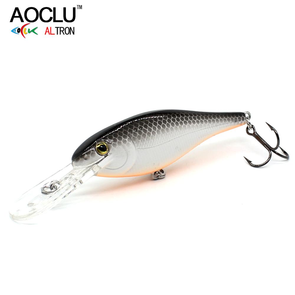 Deep Diving Fishing Lure Bait 9.5cm 11g Wobblers Hard Crankbait