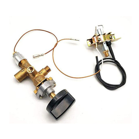 1Piece Propane Fire Pit Main Control Brass Safety Valve Fireplaces Replacement Pilot Assembly Kit ► Photo 1/6