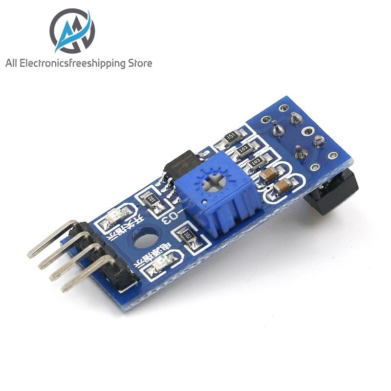 TCRT5000 Infrared Reflective IR Photoelectric Switch Barrier Line Track Sensor Module blue ► Photo 1/5