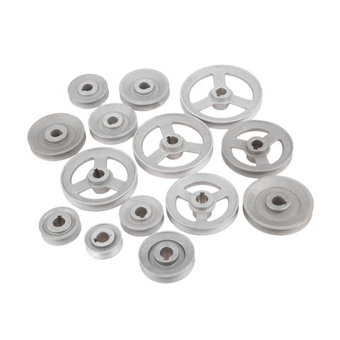 1Pc Aluminum Industrial Sewing Machine Clutch Motor Timming Transfer Wheel Pulley Belt Wheels Solid /Hallow 45mm-120mm 14 Sizes ► Photo 1/6