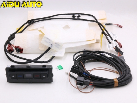 Rear heating seat kit switch install wire panel For Passat B8 ► Photo 1/4
