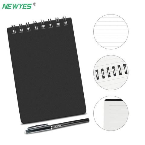 NEWYES A7 size Mini Erasable Notebook Smart Reusable notebook Microwave Wave Cloud Erase Notepad Portable Diary Office School ► Photo 1/6