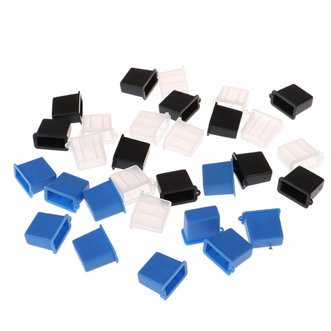 10pcs USB Type A Male Anti-Dust Plug Stopper Cap Cover Protector ► Photo 1/6