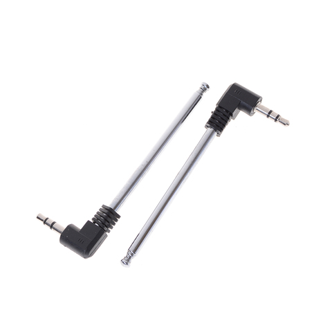 1pcs 3.5mmTV Antenna Telescopic Aerial Replacement Connector For TV FM Radio Cable Radio Small speakers Mobile Cell Phone ► Photo 1/6