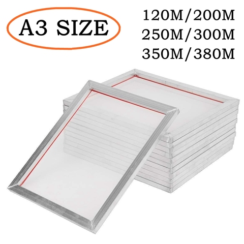 40*30cm Silk Screen Printing Aluminum Frame A3 Screen Frame Stretched With 120M/300M/350M/380M Mesh for Printed Circuit Board ► Photo 1/6