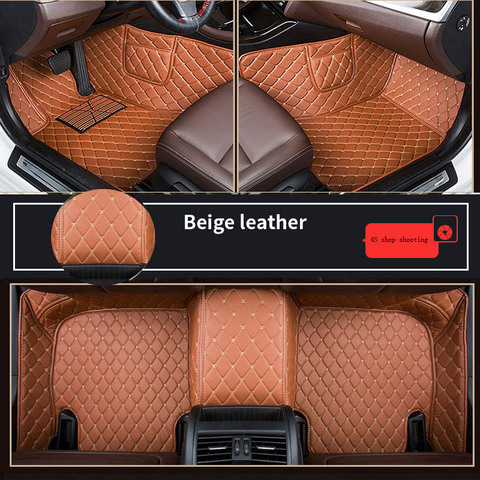 Car floor mats for skoda octavia 2 3 a5 rs a7 tour 3 fabia 1 2 rapid spaceback superb 3 yeti car floor mats ► Photo 1/6