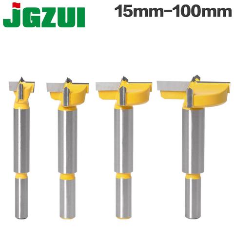 1pcs15mm-100mm Forstner tips Woodworking tools Hole Saw Cutter Hinge Boring drill bits Round Shank Tungsten Carbide Cutte ► Photo 1/6