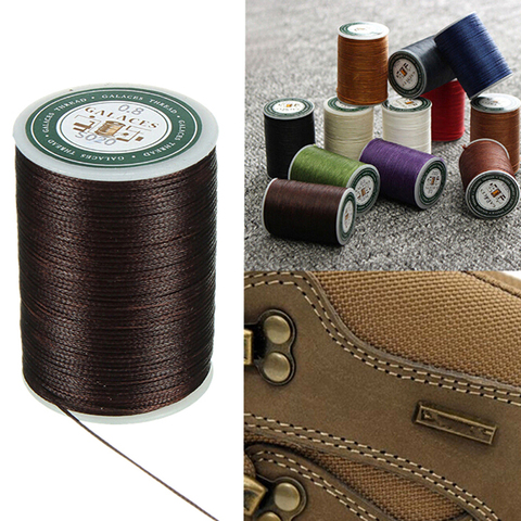 90 Meters Multicolor Sewing Thread Polyester Cord Waxed Thread Leather 0.8mm For DIY Tool Hand Stitching Thread ► Photo 1/6