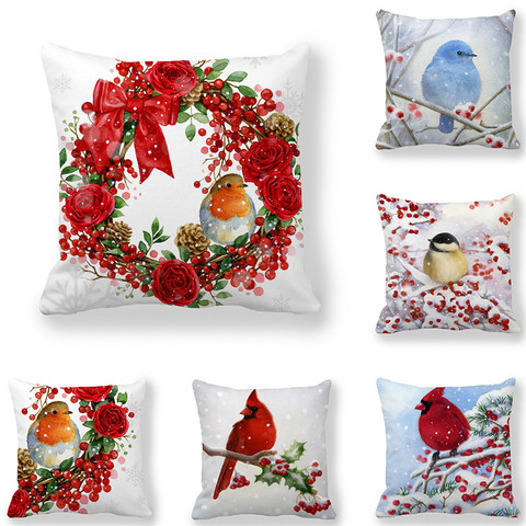 Merry Christmas Decorations for Home Decor Happy New Year 2022 Navidad Natal Christmas Ornaments Pillowcase Christmas Cushions ► Photo 1/6