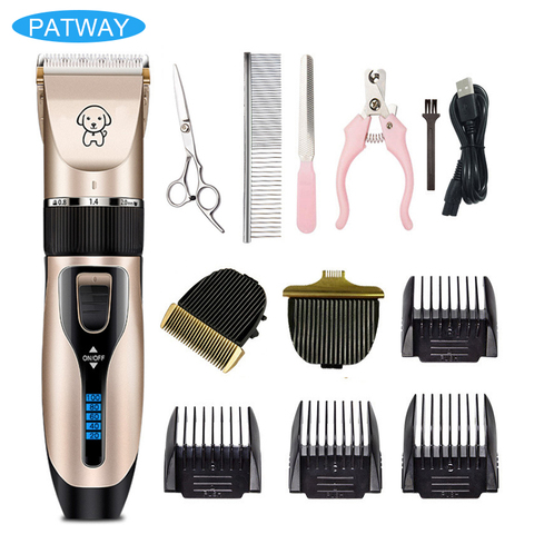 Pet Dog Hair Clippers Grooming Electric Scissor Dogs Cutter Rechargeable Cordless Shaver Low Noise Haircut Tool New 2022 Trimmer ► Photo 1/6