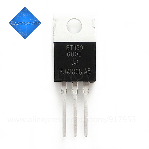 10pcs/lot BT139-600E BT139-600 BT139 TO-220 In Stock ► Photo 1/1