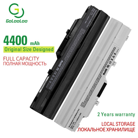 Golooloo 6CELL New laptop battery for MSI U100W-085NL U100X Wind MS-N011 Wind U100  U100X U90 U90X BTY-S11 BTY-S12 TX2-RTL8187SE ► Photo 1/6