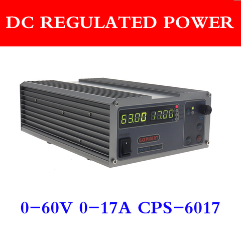 CPS 6017 Voltage Regulators/Stabilizers 1000W 60V 17A Switching Power Supply 110V/220V gophert-cps 6017 laboratory in Multimeter ► Photo 1/6