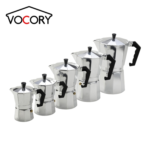 Durable Coffee Maker Aluminum Mocha Espresso Percolator Pot Coffee Maker  Practical Moka Pot Espresso Shot Maker Espresso Machine - AliExpress