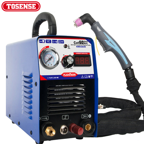 Tosense CUT60P  ARC 60A AIR PLASMA CUTTER WSD-60 Plasma Cutting PILOT 110/220V ► Photo 1/5