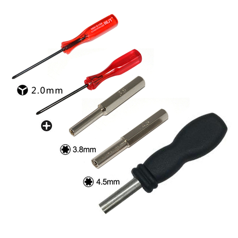 3.8mm and 4.5mm  cross Y shape Screwdriver Bit Screw Driver GameBit with Handle for Nintend  SNES N GC for N64 ► Photo 1/6