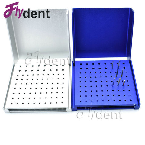 Dental 86 hole endo box cleaning stand Autoclave Sterilizer For high/low speed dental burs ► Photo 1/6