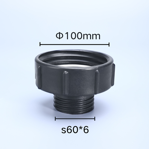 IBC Tank Fittings 100mm to S60 Tap Connector Replacement Valve Fitting For Home Garden Water pipe adaptor ► Photo 1/6