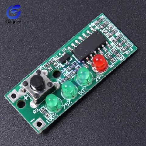 3S 4S Lithium Iron Phosphate Battery Capacity Tester 9-12V Board Power Level Indicator Four Level LED Display Module ► Photo 1/6