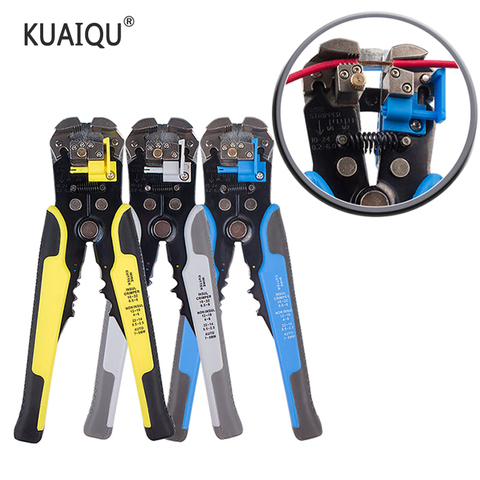 Cable Wire Stripper Cutter Pliers Crimping automatic multifunction Crimping Stripping Pliers Adjustable Multitool hand tools ► Photo 1/6