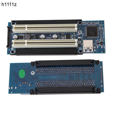 Riser Card PCI-E Express X1 to Dual PCI Riser Extend Adapter Connector Card Add Expansion Card For PC Computer Windows XP LINUX ► Photo 1/6