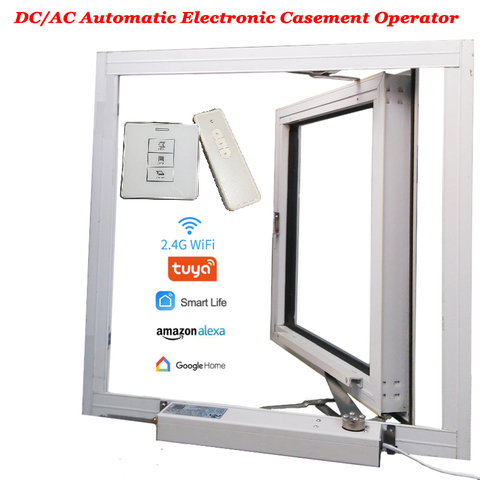 Casement actuator Window opener Electric Motor Automatic close/open Skylight/Greenhouse Window operator Wifi Tuya Alexa Google ► Photo 1/4