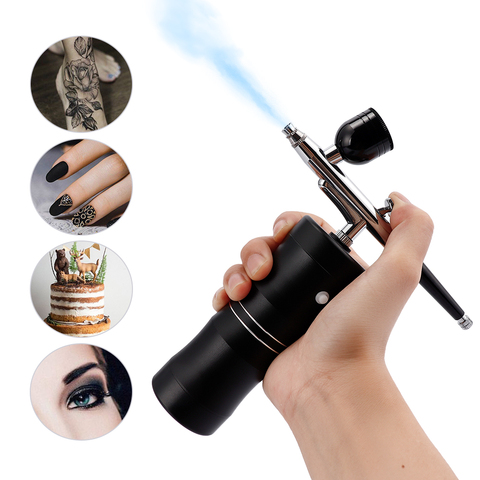 0.4mm Airbrush Makeup Cake for Compressor Kit Single Action Air-brush Spray Gun for Art Painting Manicure Craft Spray Model ► Photo 1/6