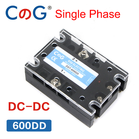 CG SSR-600DD 600A 220V 600V Big Voltage Single 1Phase JGX DC Control DC Heat Sink 3-32VDC To 5-220VDC 600A DD Solid State Relay ► Photo 1/6