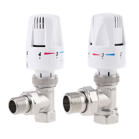 2022 New Thermostatic Radiator Valve Floor Heating Temperature Control Thermostat Valve ► Photo 1/6