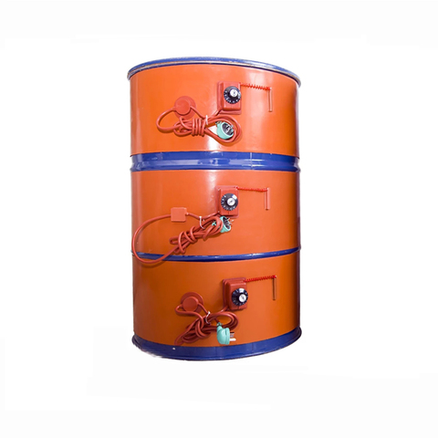 Silicone Band Drum Heater DIY Oil Drum Silicone Heating Belt Silicone Rubber Heater Oil Gas Tank Metal Barrel Heater ► Photo 1/6