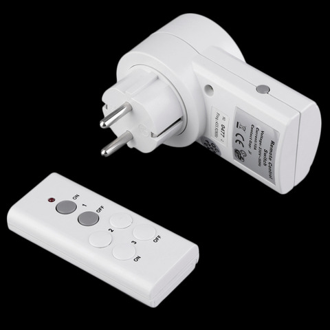 Eu Plugs Wireless Remote Control Power Outlet Plug