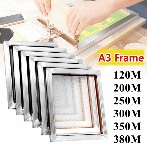 40*30cm Silk Screen Printing Aluminum Frame A3 Screen Frame Stretched With 120T/300T/350T/380T Mesh for Printed Circuit Board ► Photo 1/6