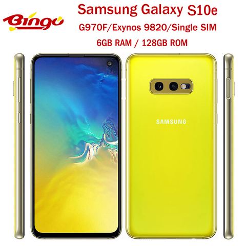 Samsung Galaxy S10e G970F Global Version Octa Core Exynos 9820 LTE Android 5.8