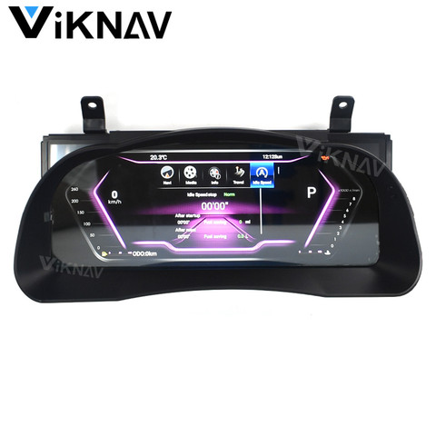 Android 9 Car LCD Meter instrument dashboard screen GPS For Toyota Highlander 2015 2016 2017 2022 Multimedia stereo player ► Photo 1/6