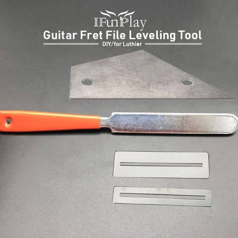 Guitar Fret Crowning File Leveling Tool Grinding Protectors Repair Part Set Guitar Repair Tool for Luthier Free Shipping ► Photo 1/6