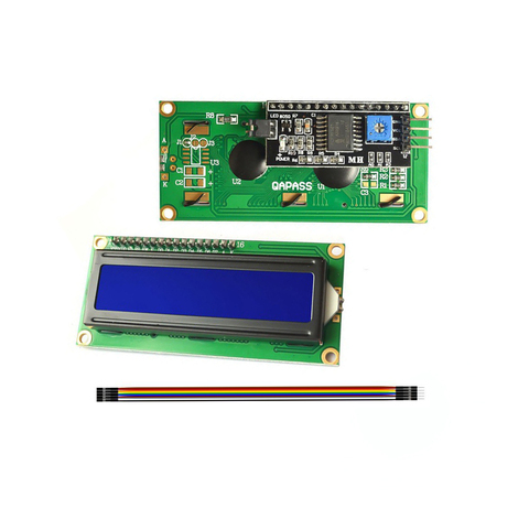 LCD1602 16x2 I2C Blue LCD Display